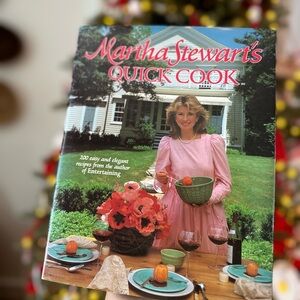 1983 First Edition — Martha Stewart’s Quick Cook Hardcover